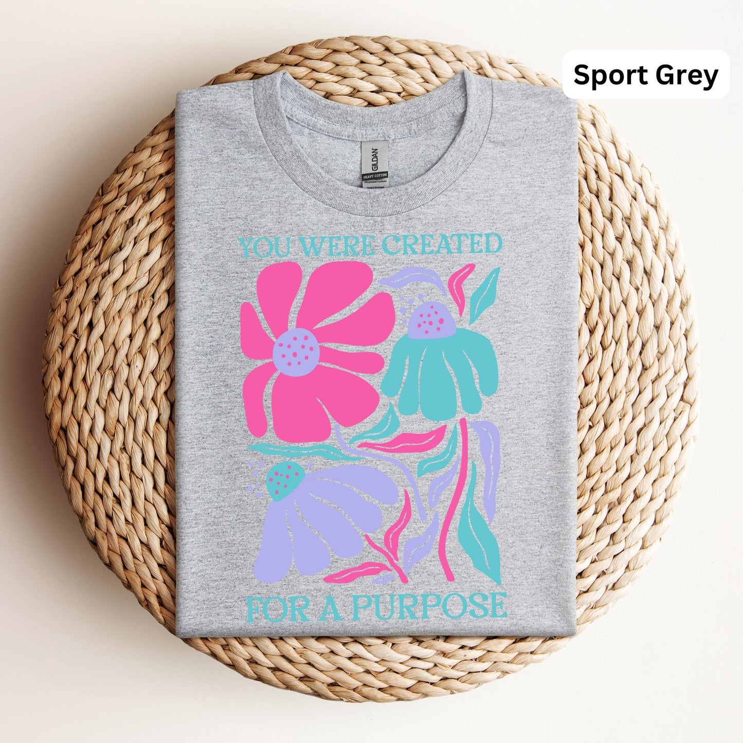 Created With A Purpose T-shirt
