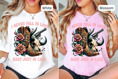Never Fall In Love Oversized T-shirt