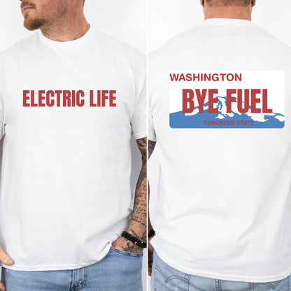 Funny Bye Fuel EV Shirt