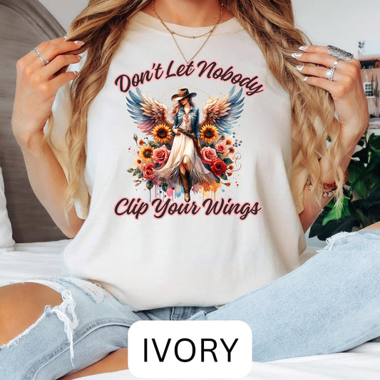 Don't Let Nobody Clip Your Wings Oversized T-shirt