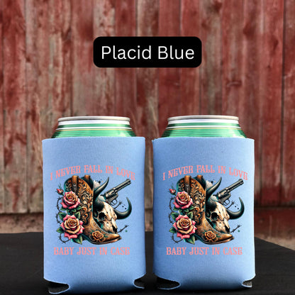 I Never Fall in Love Koozie Can Cooler