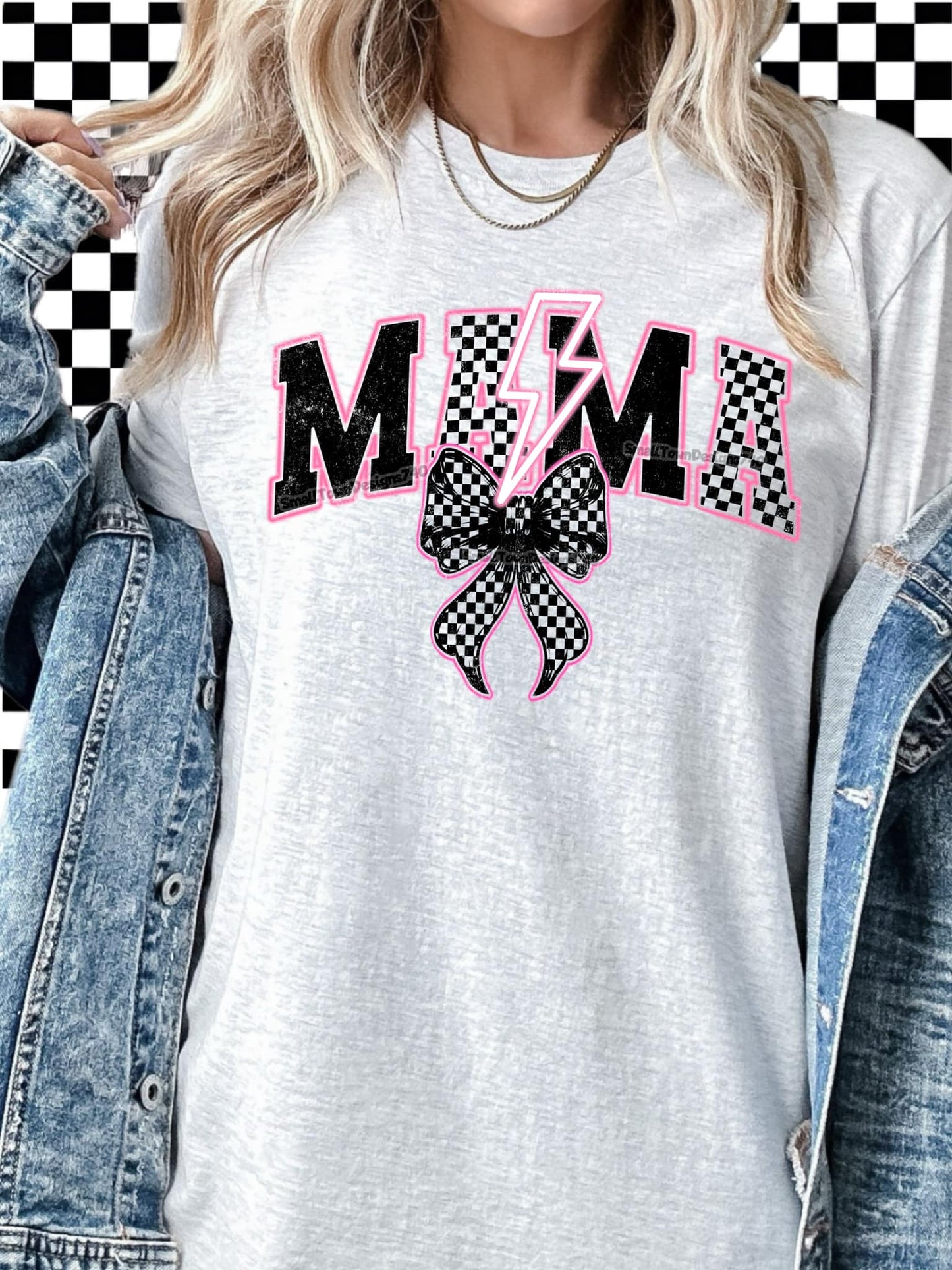 Mama Pink Retro DTF Transfer - Daydream Design Store - Physical