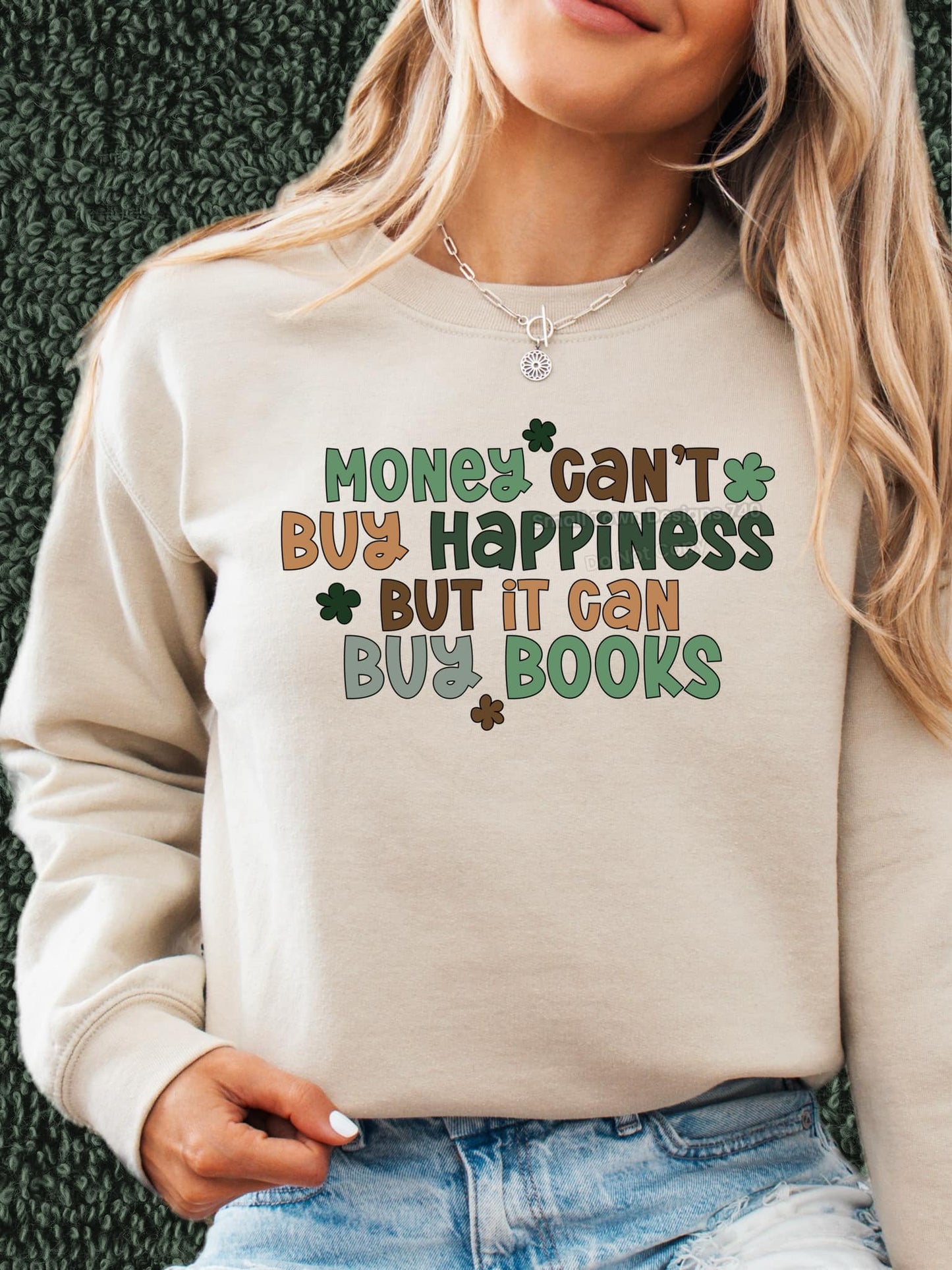 Money Can't By Happiness DTF Transfer - Daydream Design Store - Physical
