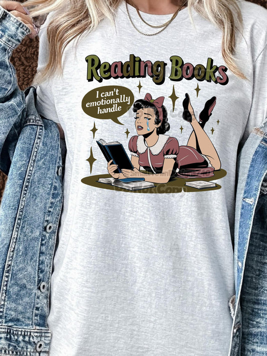 Reading Books DTF Transfer - Daydream Design Store - Physical