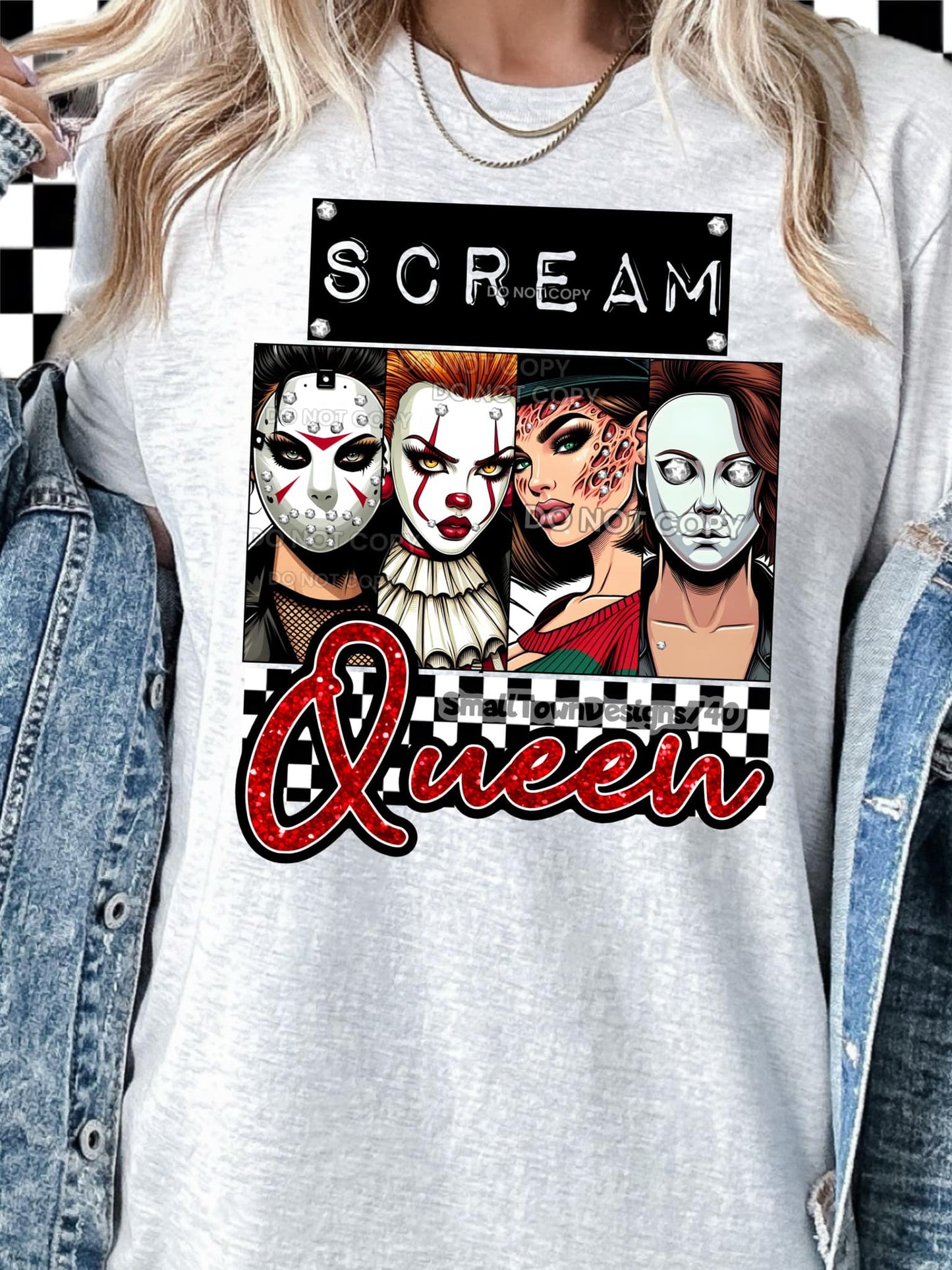 Scream Queens Retro DTF Transfer - Daydream Design Store - Physical