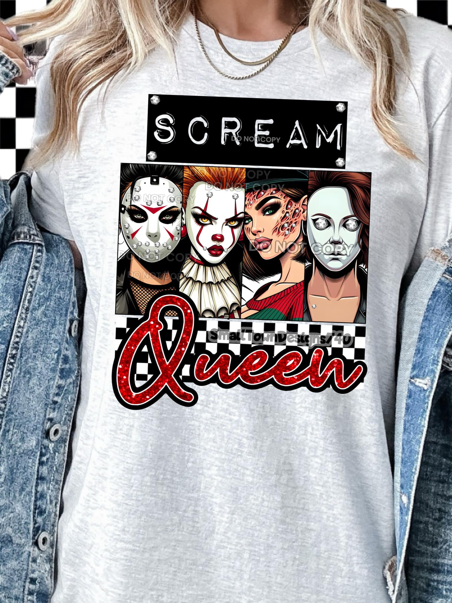 Scream Queens Retro DTF Transfer - Daydream Design Store - Physical
