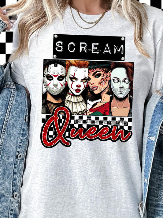 Scream Queens Retro DTF Transfer - Daydream Design Store - Physical