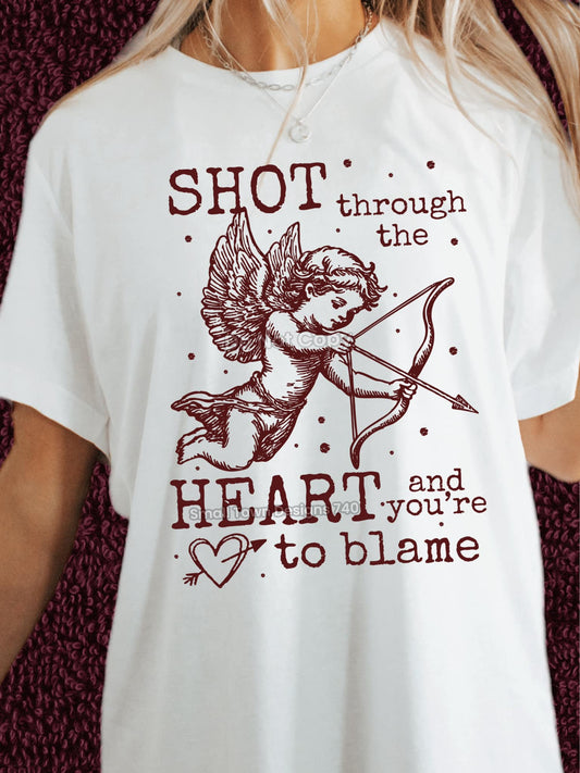 Shot Through The Heart DTF Transfer - Daydream Design Store - Physical