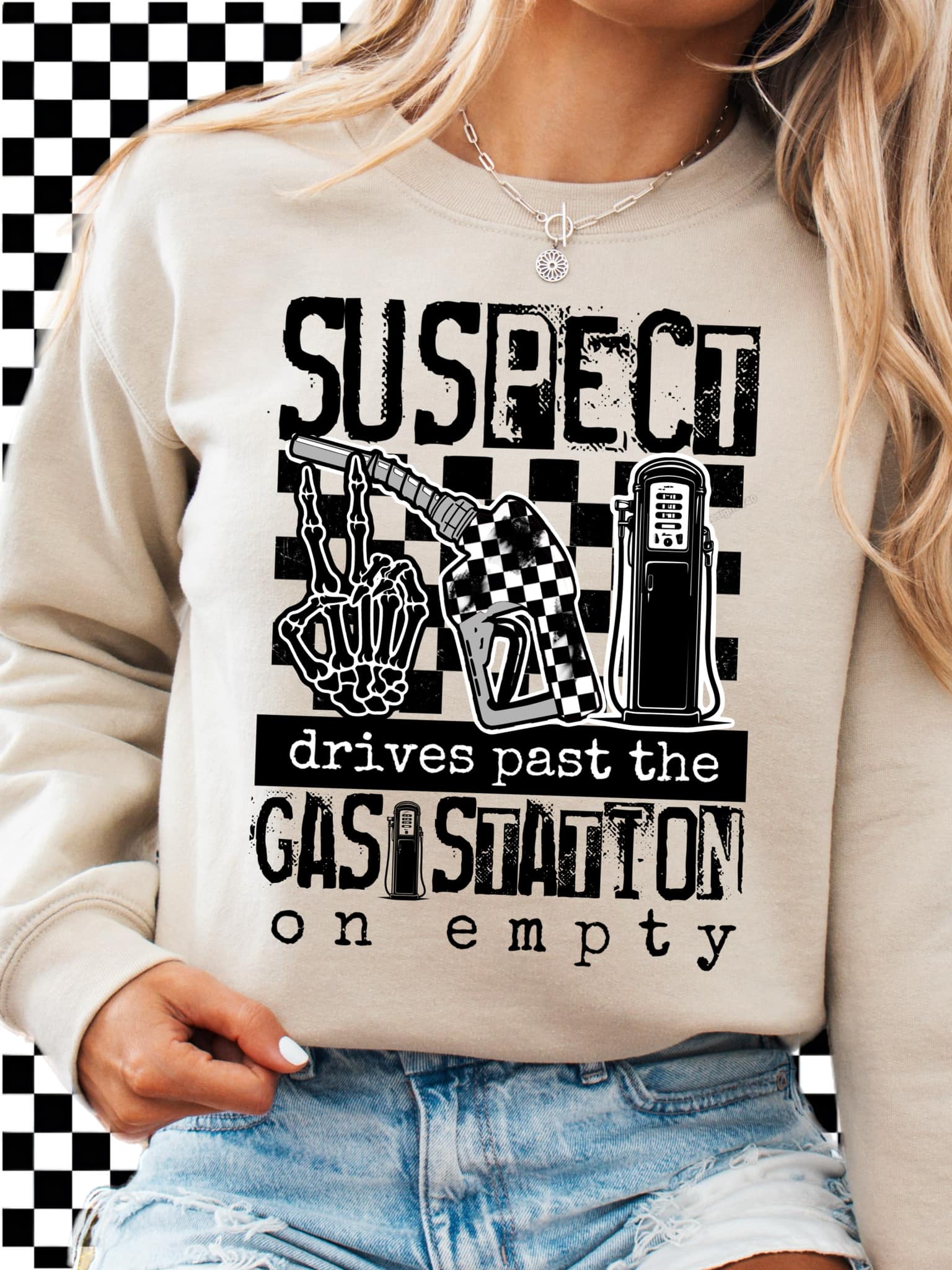 Suspect Gas Station DTF Transfer - Daydream Design Store - Physical
