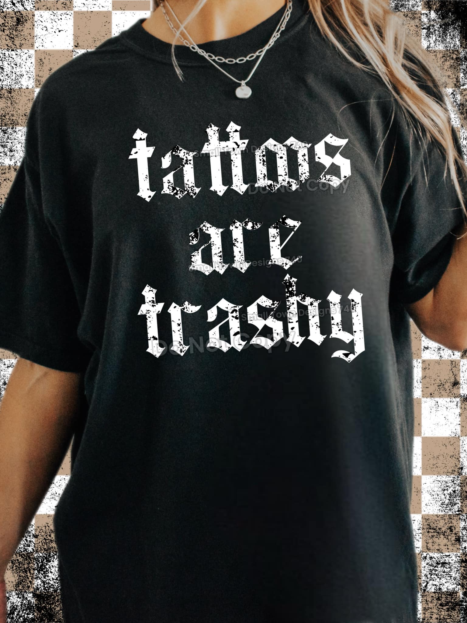 Tattoos Are Trashy DTF Transfer - Daydream Design Store - Physical